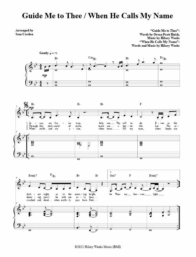 Guide Me to Thee | When He Calls My Name