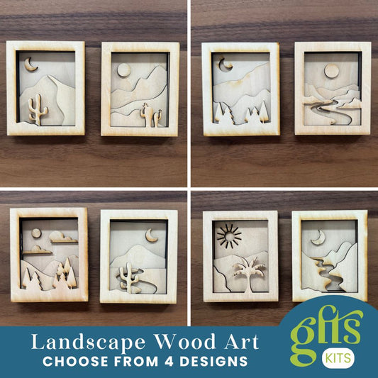 Landscape Wood Art