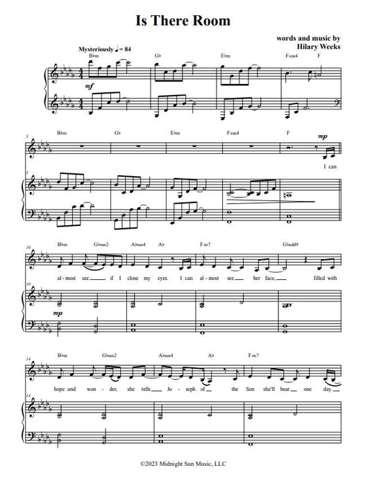 Is There Room | Sheet Music