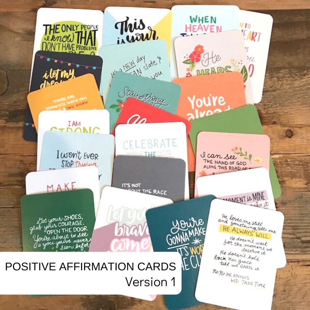 Positive Affirmation Cards Version 1